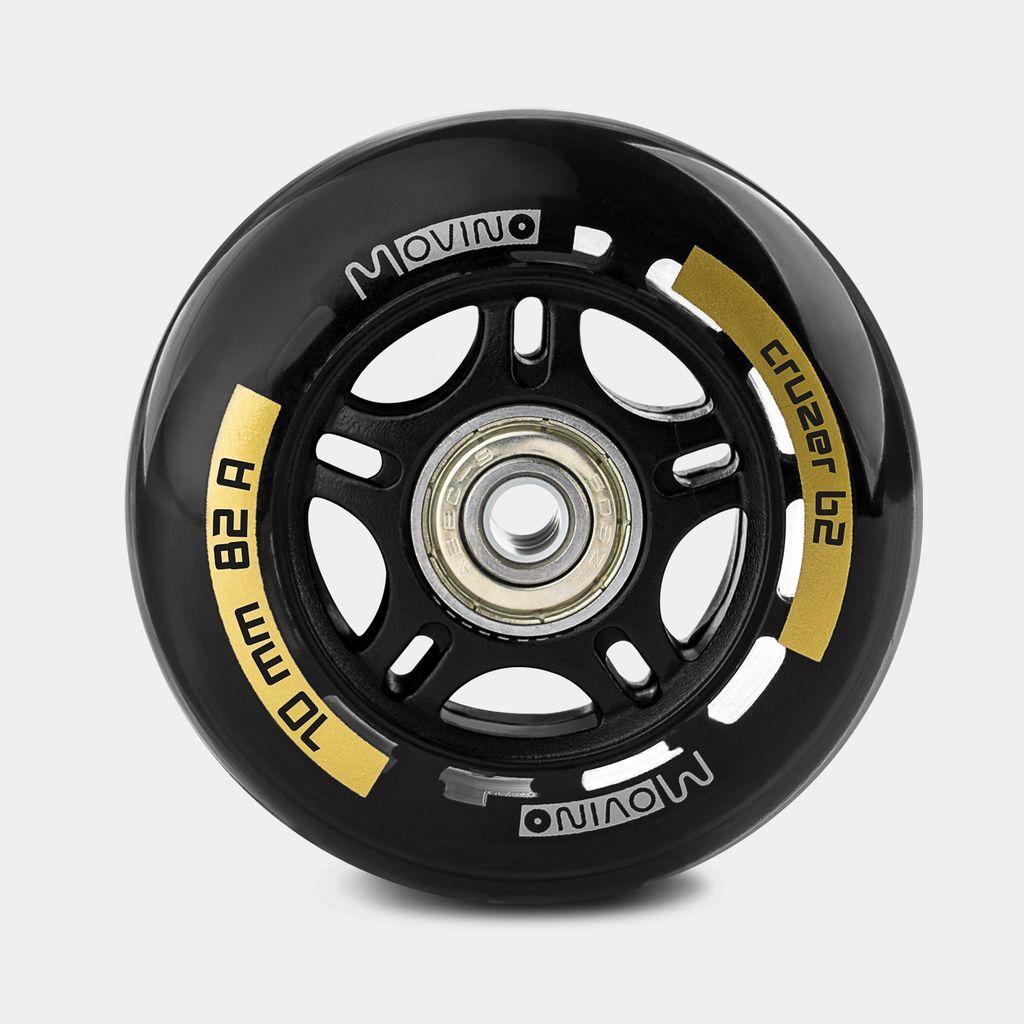 Movino Cruzer B2 Goud ABEC-9 (4 stuks)