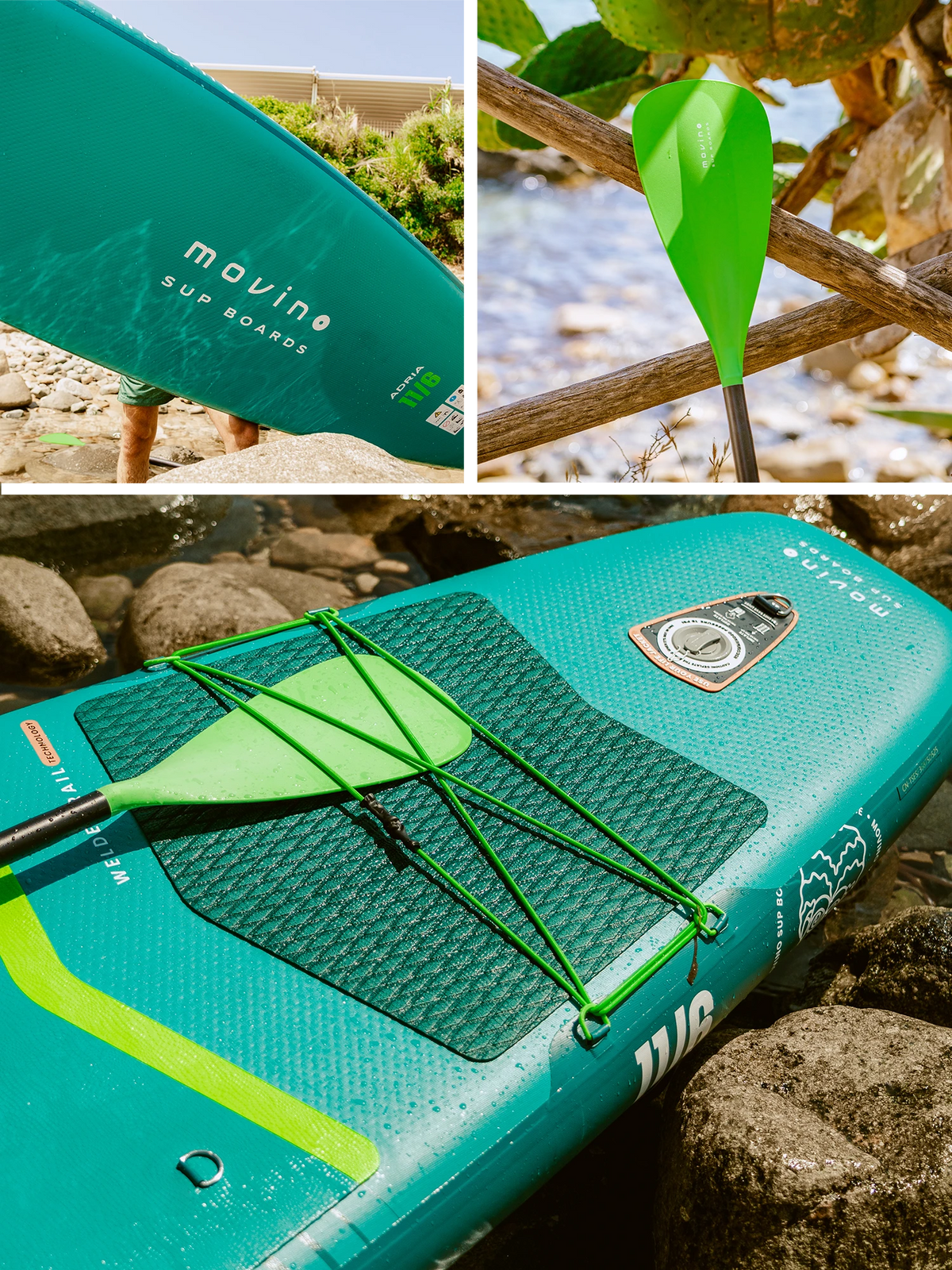 Movino ADRIA Allround 11'6'' (teal-lime)