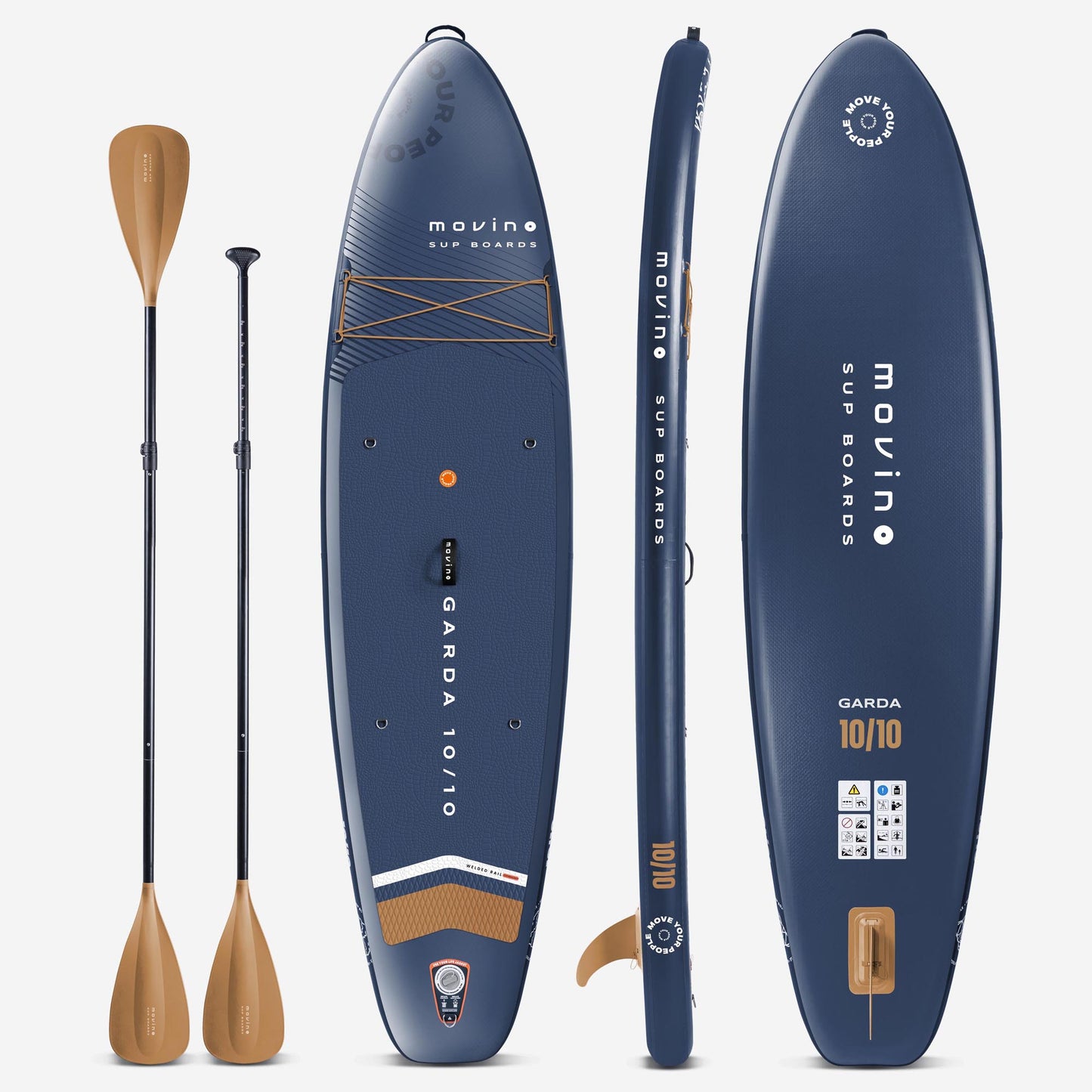 Movino GARDA Allround 10'10'' (marineblau-kupfer)