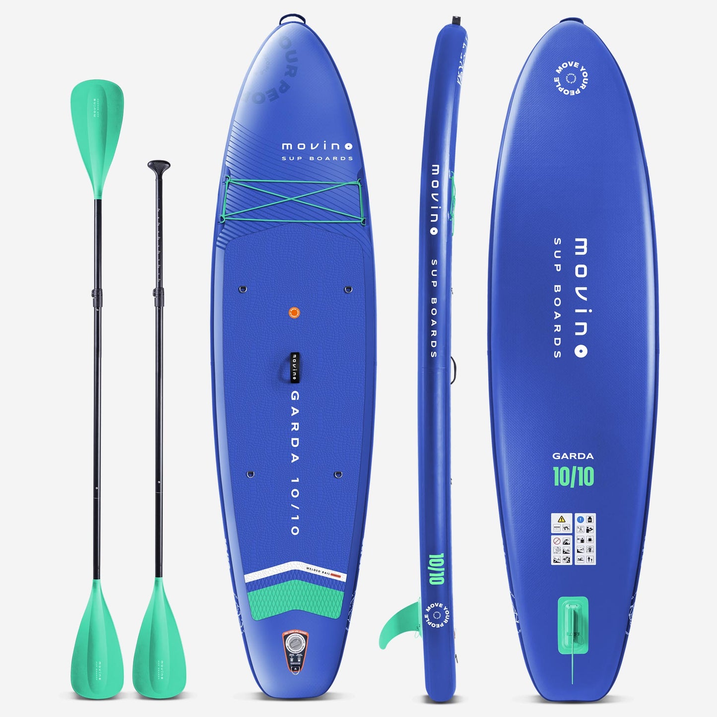 Movino GARDA Allround 10'10'' (blu-verde)