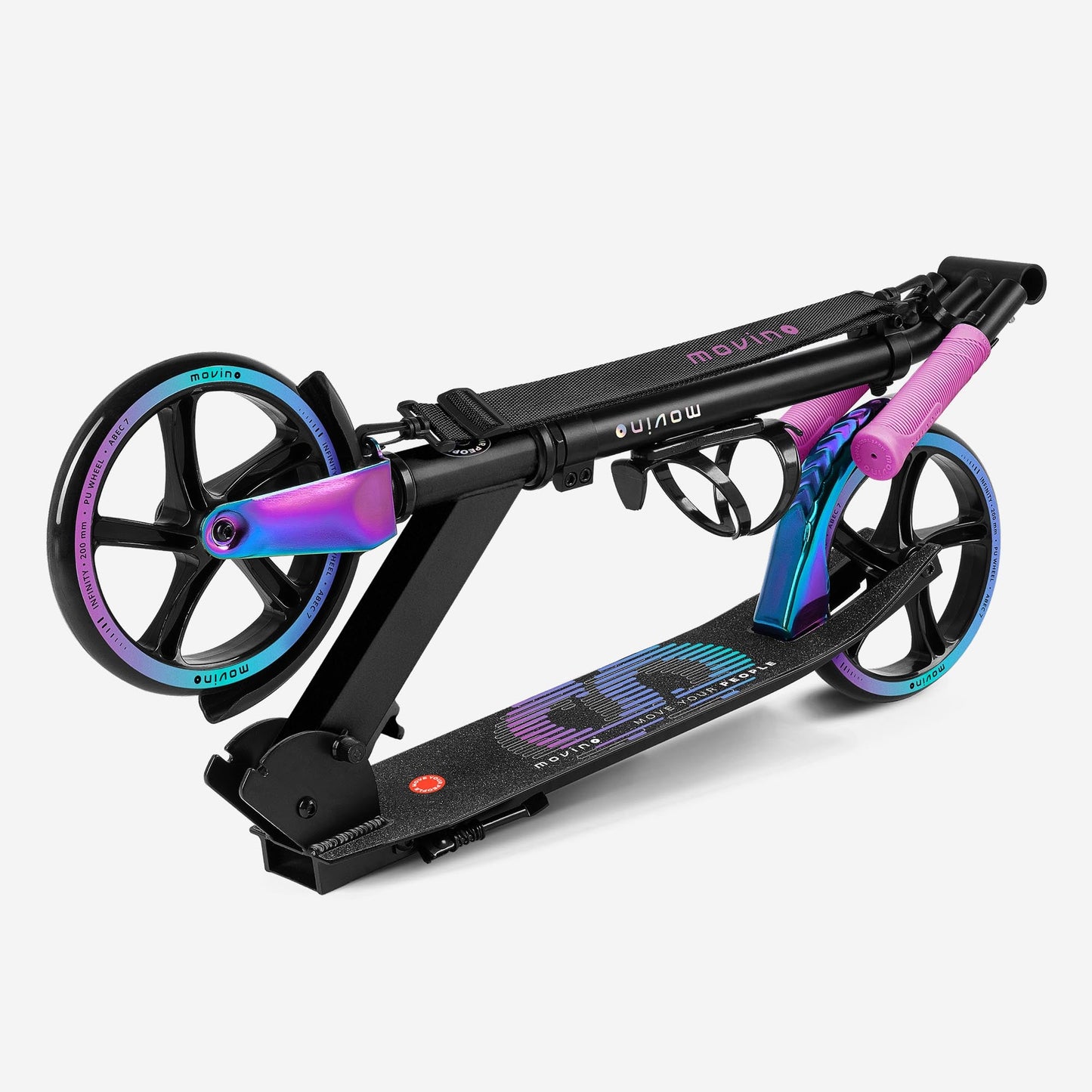 Movino Infinity black-rainbow FOLDED