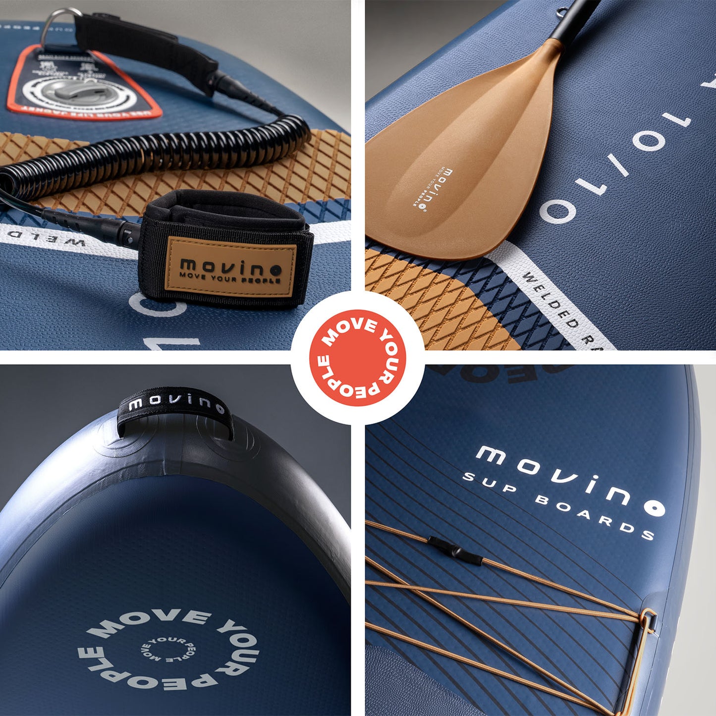 Movino GARDA Allround 10'10'' (navy blue-cooper)