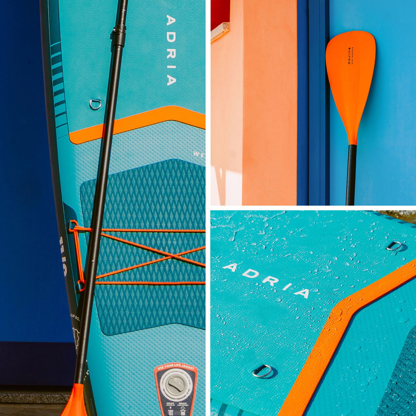 Movino Adria (turquoise-oranje)