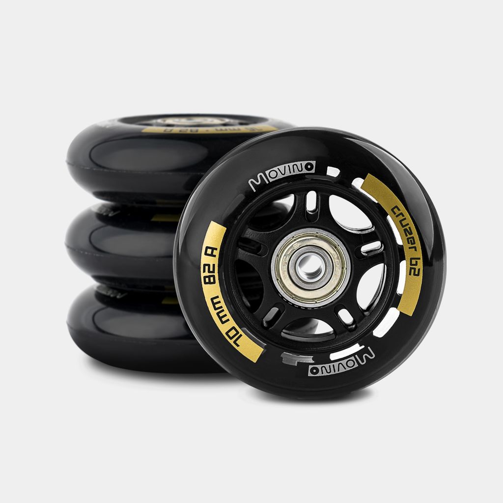Movino Cruzer B2 Goud ABEC-9 (4 stuks)