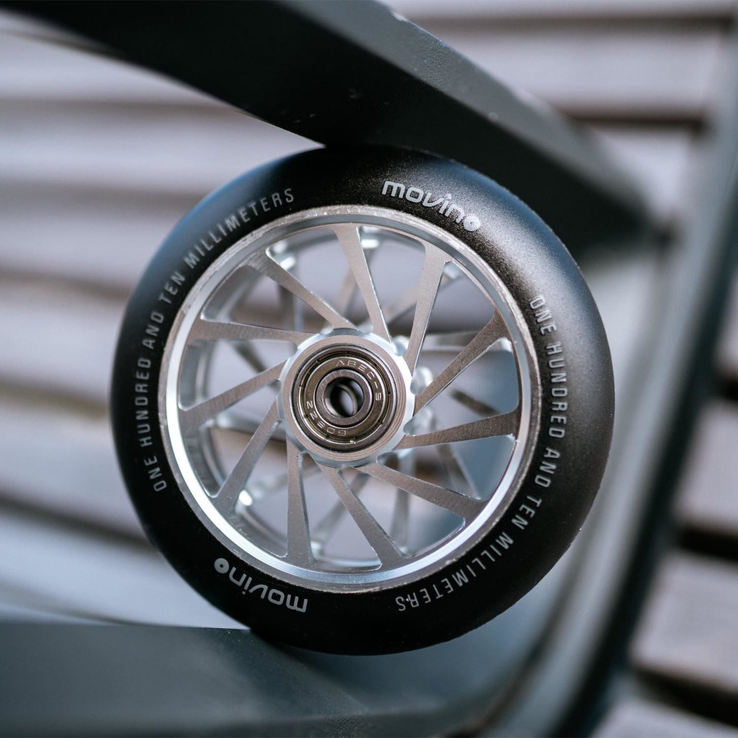 Movino Alu Core 110 mm (zwart-zilver)